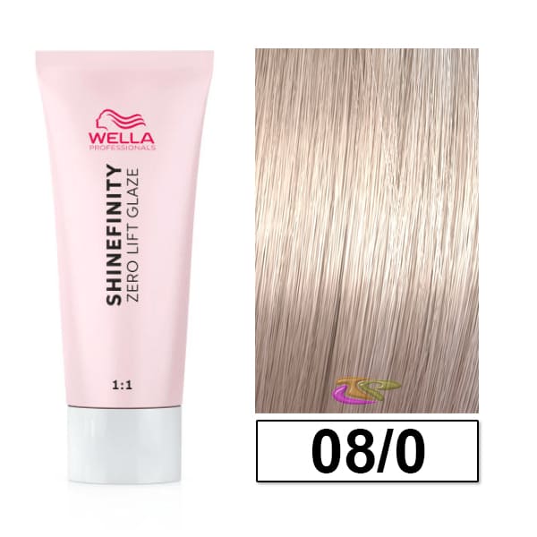 Wella - Coloración SHINEFINITY 08/0 Rubio Claro 60 ml