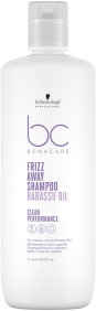 Schwarzkopf Bonacure - Champú FRIZZ AWAY cabellos rebeldes 1000 ml