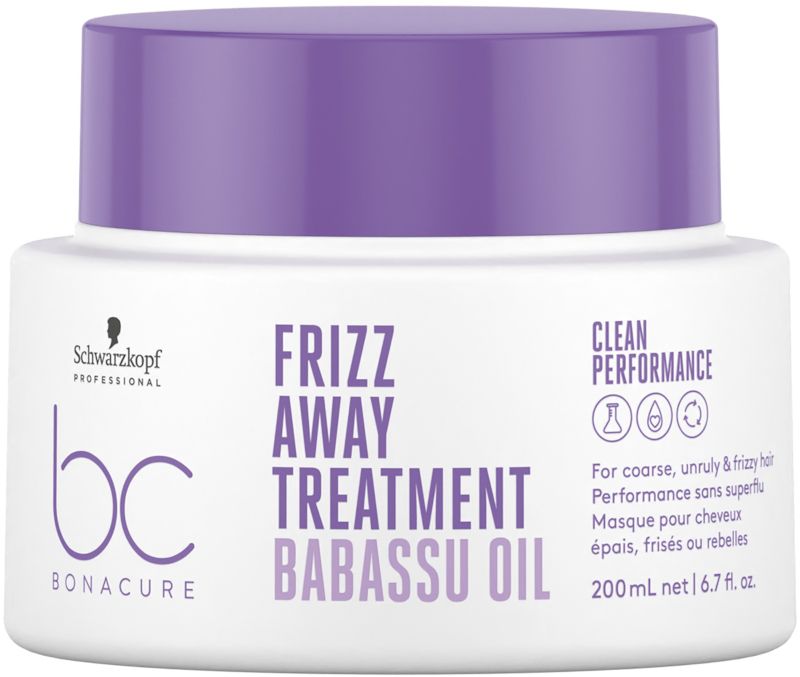 Schwarzkopf Bonacure - Mascarilla FRIZZ AWAY (Babassu Oil) cabellos rebeldes 200 ml