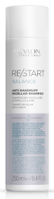 Revlon Restart - Champú Micelar BALANCE (Anti-dandruff) anticaspa 250 ml