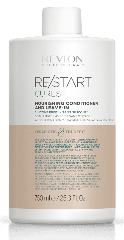 Revlon Restart - Acondicionador CURL para cabello rizado (Apto Método Curly) 750 ml