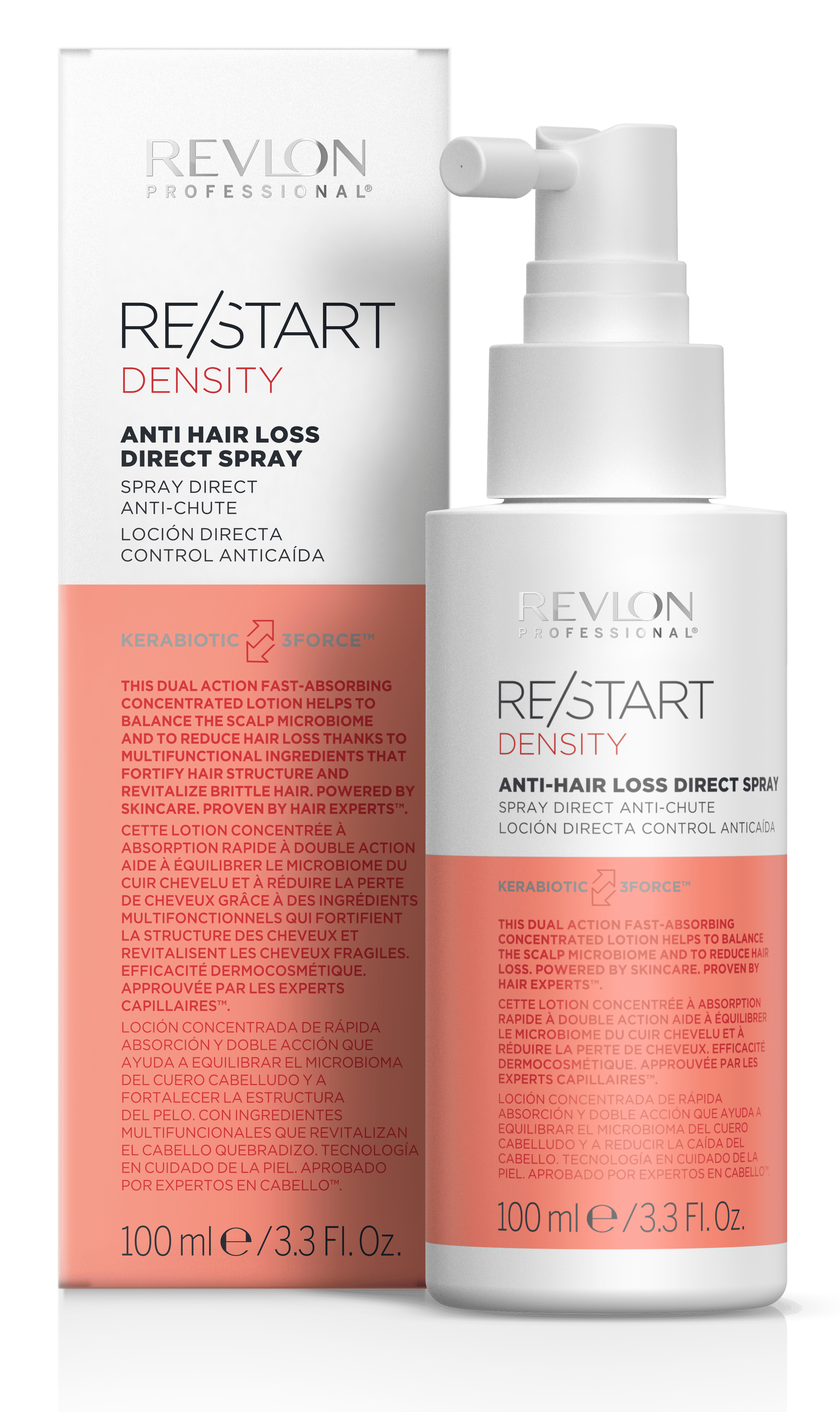 Revlon Restart - Loción DENSITY control caída 100 ml