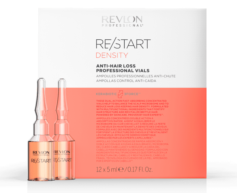 Revlon Restart - Ampollas DENSITY control caída 5x12 ml