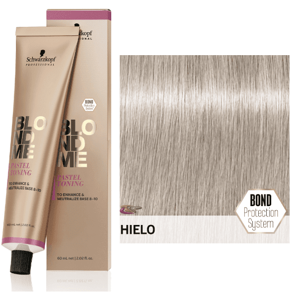 Schwarzkopf Blondme - Matizador (T) Hielo (Ice) (neutraliza dorados indeseados) 60 ml