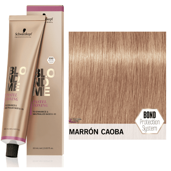 Schwarzkopf Blondme - Matizador (T) Marrón Caoba (Brown Mahogany) 60 ml