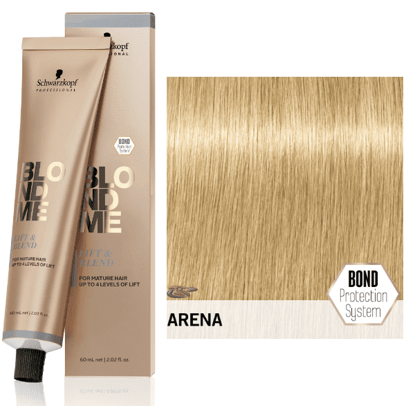 Schwarzkopf Blondme - Crema Aclarante + Cobertura de Canas (LB) Arena 60 ml