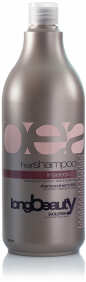 Long Beauty - Champú SEMILLAS DE LINO para cabello seco y tratado 1000 ml