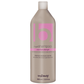 Long Beauty - Champú PROTEÍNA DE SEDA para cabello fino 1000 ml
