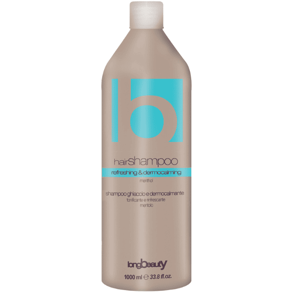 Long Beauty - Champú HIELO SENSACIÓN refrescante y tonificante 1000 ml