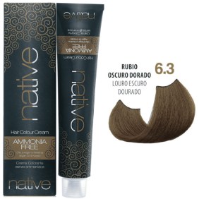 Native - Tinte sin amoniaco (sin ppd) 6.3 Rubio Oscuro Dorado 100 ml