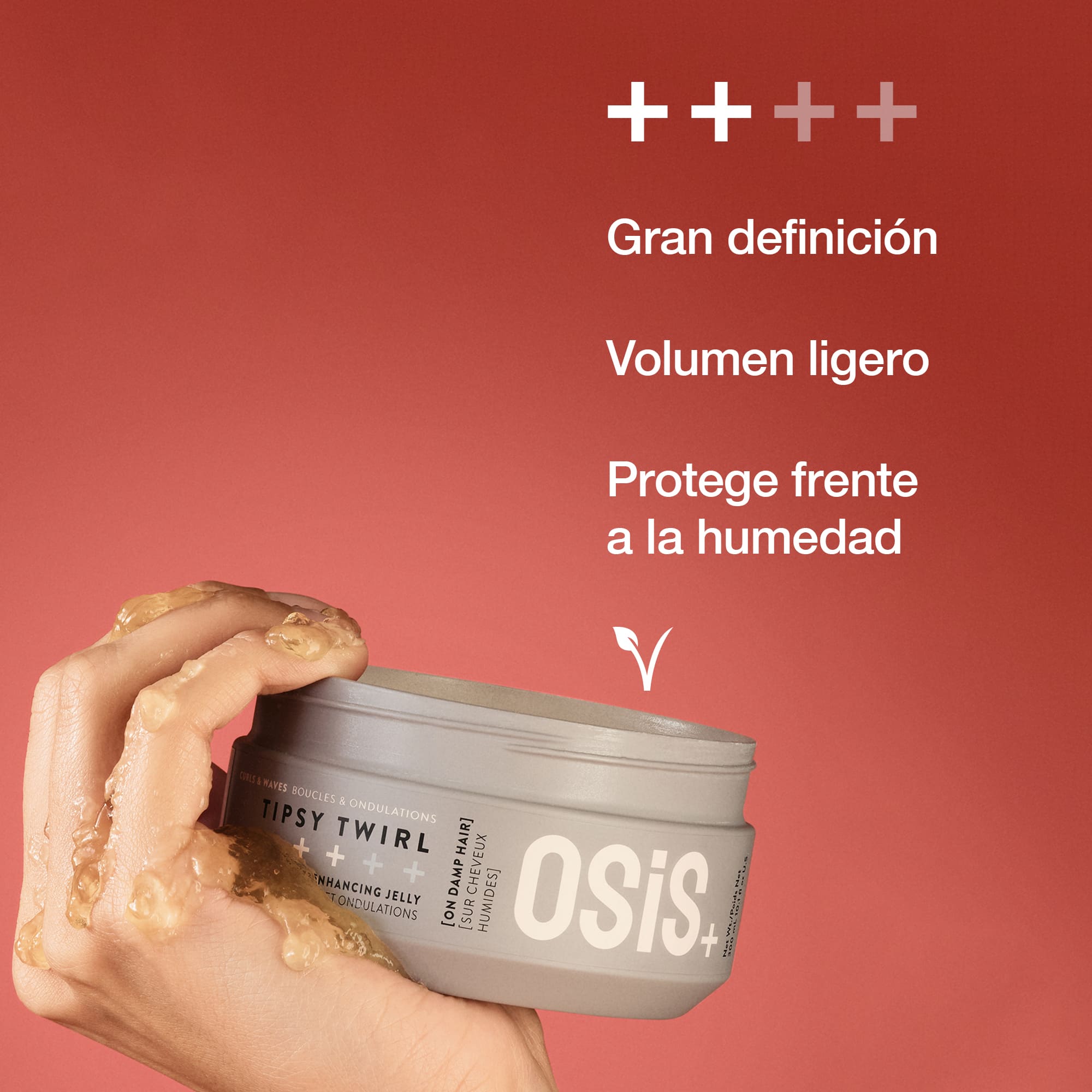 Schwarzkopf Osis+ - Gelatina de Ondas y Rizos TIPSY TWIRL 300 ml