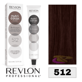 Revlon - NUTRI COLOR FILTERS Toning 512 Castaño Ceniza Perlado 100 ml