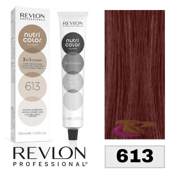 Revlon - NUTRI COLOR FILTERS Toning 613 Castaño Ceniza Dorado 100 ml