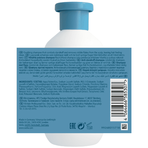 Wella Invigo - Champú ANTICASPA (Scalps With Dandruff Scalp Balance) 300 ml