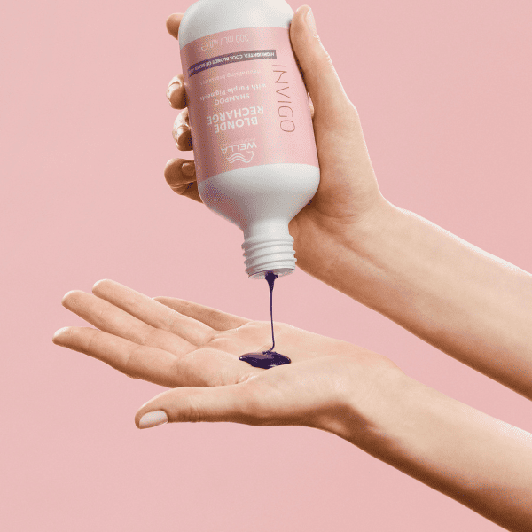 Wella Invigo - Champú BLONDE RECHARGE cabello rubio 300 ml