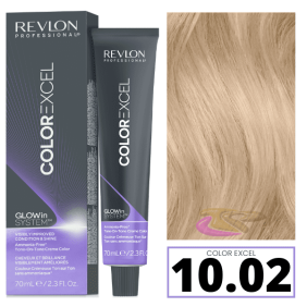 Revlon - Baño COLOR EXCEL 10.02 Rubio Clarísimo Natural Irisado (sin amoniaco) 70 ml