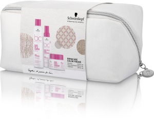 Schwarzkopf Bonacure - Pack COLOR FREEZE 2023 (champú 250 ml + mascarilla 200 ml + spray acondicionador 200 ml)