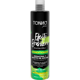 Tonno Plus - Acondicionador EFECTO BRASILERO con Keratina y Aceite de Argán 250 ml