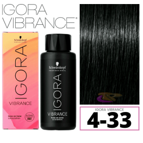 Schwarzkopf - Tinte Igora Vibrance 4-33 Castaño Medio Mate Intenso 60 ml (demipermanente)