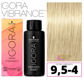 Schwarzkopf - Tinte Igora Vibrance 9,5-4 Matizador Beige 60 ml (demipermanente)