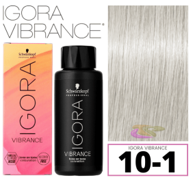 Schwarzkopf - Tinte Igora Vibrance 10-1 Matizador Suave Ceniza 60 ml (demipermanente)