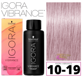 Schwarzkopf - Tinte Igora Vibrance 10-19 Matizador Suave Ceniza Violeta 60 ml (demipermanente)