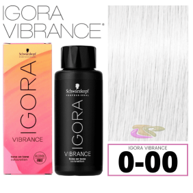 Schwarzkopf - Tinte Igora Vibrance 0-00 Nítido 60 ml (demipermanente)