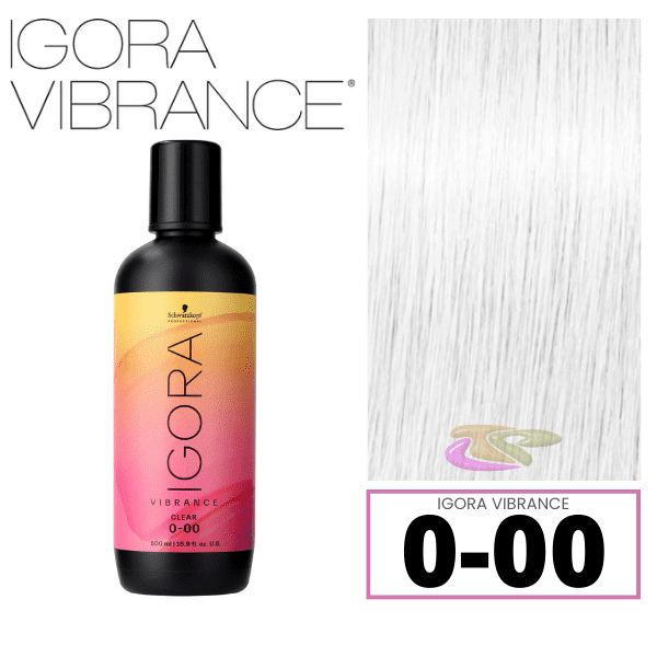 Schwarzkopf - Tinte Igora Vibrance 0-00 Nítido 500 ml (demipermanente)