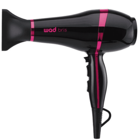 Wad - Secador iónico BRIS Negro-Rosa 2100 watios + Difusor