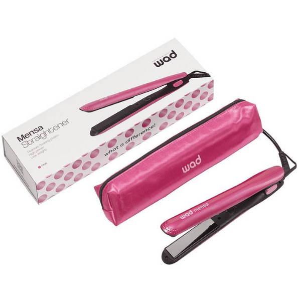 Wad - Plancha de pelo MENSA ROSA (placa de titanio mediana)