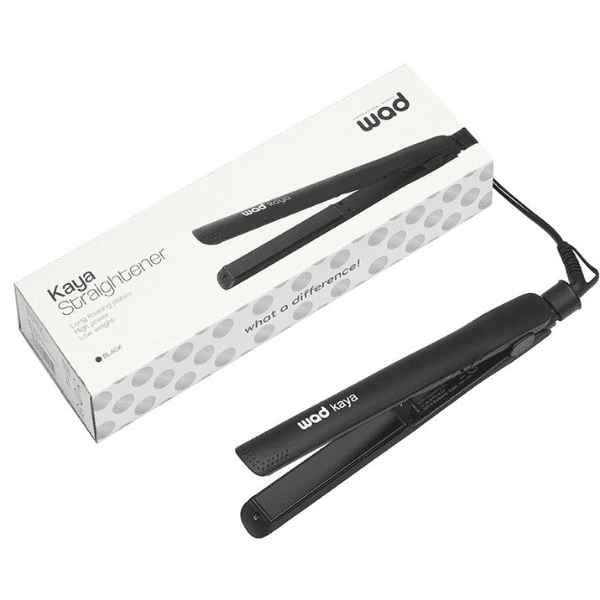 Wad - Plancha de pelo KAYA NEGRA (placa de cerámica mediana)