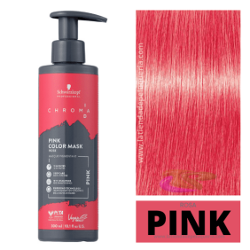 Schwarzkopf - Mascarilla Chroma ID Bonding de Color Intensiva PINK 300 ml