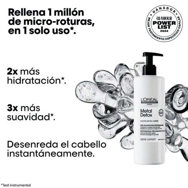 L`Oréal Serie Expert - PRE-Champú METAL DETOX Anti-Metales 250 ml