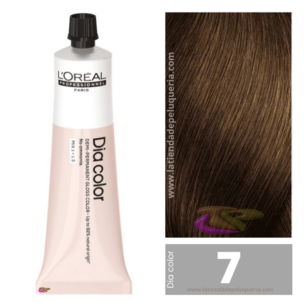 L`Oréal - Coloración DIA COLOR 7 Rubio (sin amoniaco) 60 ml