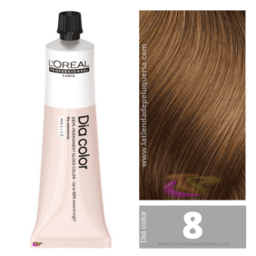 L`Oréal - Coloración DIA COLOR 8 Rubio Claro (sin amoniaco) 60 ml