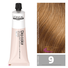 L`Oréal - Coloración DIA COLOR 9 Rubio Muy Claro (sin amoniaco) 60 ml