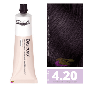 L`Oréal - Coloración DIA COLOR 4.20 Castaño Violín Intenso (sin amoniaco) 60 ml