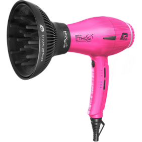 Parlux - Secador ETHOS Fucsia 2300 watios + Difusor Magic Sense