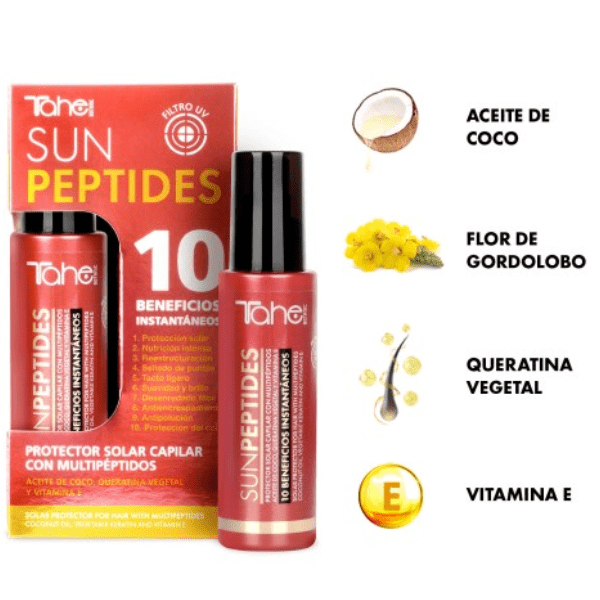 Tahe Botanic - Protector Solar Capilar SUN PEPTIDES 100 ml 