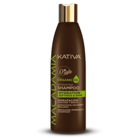 Kativa - Champú MACADAMIA (libre de sal y sin sulfatos) 355 ml