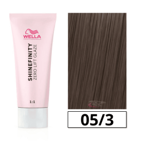 Wella - Coloración SHINEFINITY 05/3 Castaño Claro Dorado 60 ml