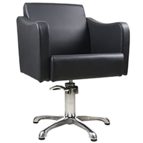 Eurostil - Silla de peluquería KURVA con Pie Estrella (bomba hidráulica) (07192)