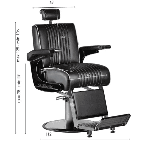 Italian Design - Sillón Barbero SIGMA (IDMCABSIG)