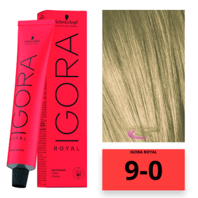 Schwarzkopf - Tinte Igora Royal 9/0 Rubio Muy Claro 60 ml 