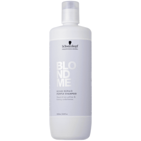 Schwarzkopf Blondme - Champú MORADO Bond Repair 1000 ml
