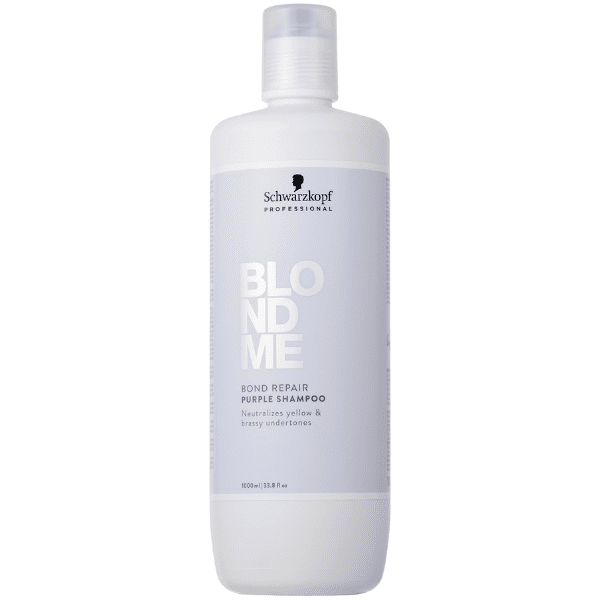 Schwarzkopf Blondme - Champú MORADO Bond Repair 1000 ml