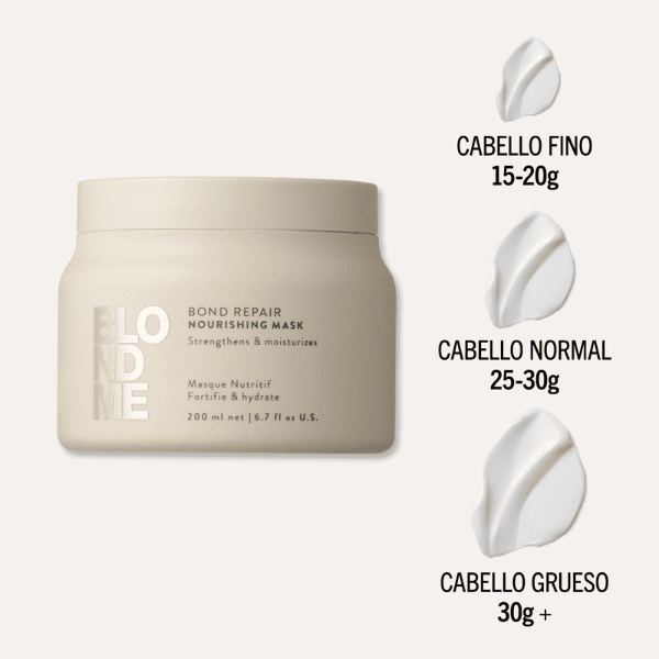Schwarzkopf Blondme - Mascarilla NUTRITIVA Bond Repair 200 ml