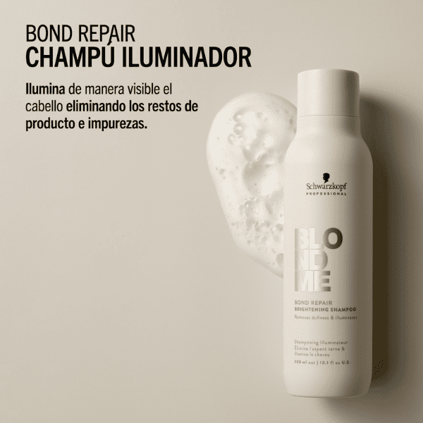 Schwarzkopf Blondme - Champú ILUMINADOR Bond Repair 300 ml