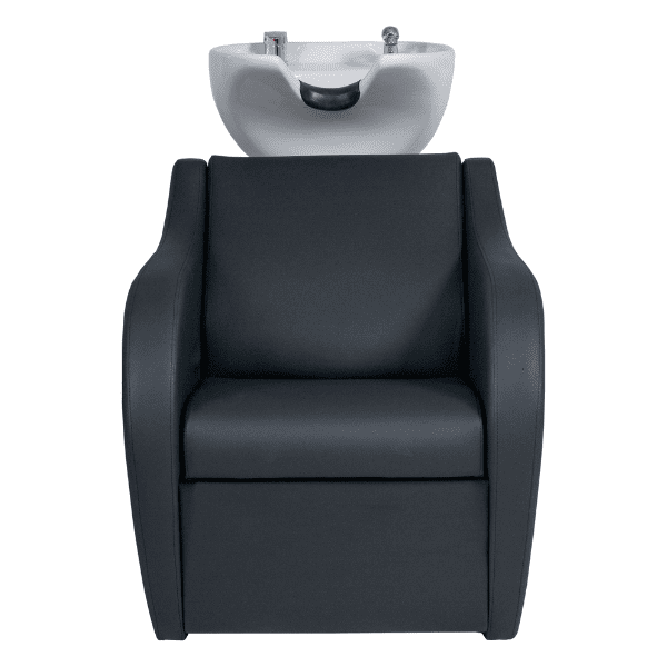 Mudi - Lavacabezas WAVE WHITE UPPER PART BLACK SHAMPOO UNIT