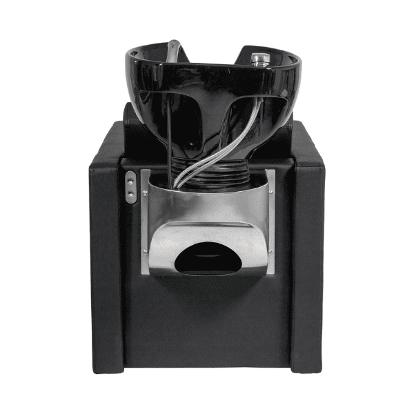 Mudi - Lavacabezas RIPPLE POWER + BLACK UPPER PART ELECTRICAL BLACK SHAMPOO UNIT WITH FOOTREST